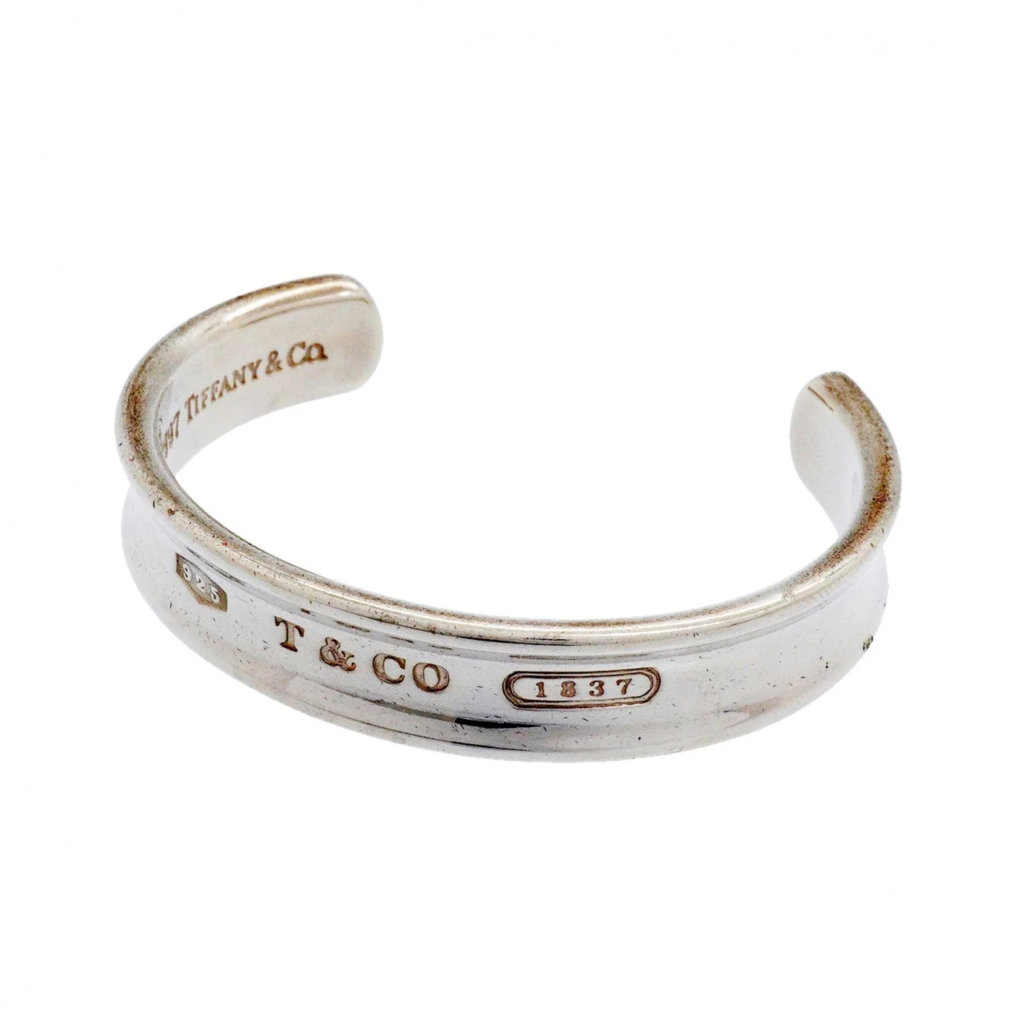 Tiffany & Co. Narrow Cuff Bangle, Sterling Silver 925, Women's
